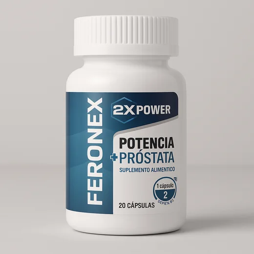 Bote de Feronex, suplemento para la salud masculina